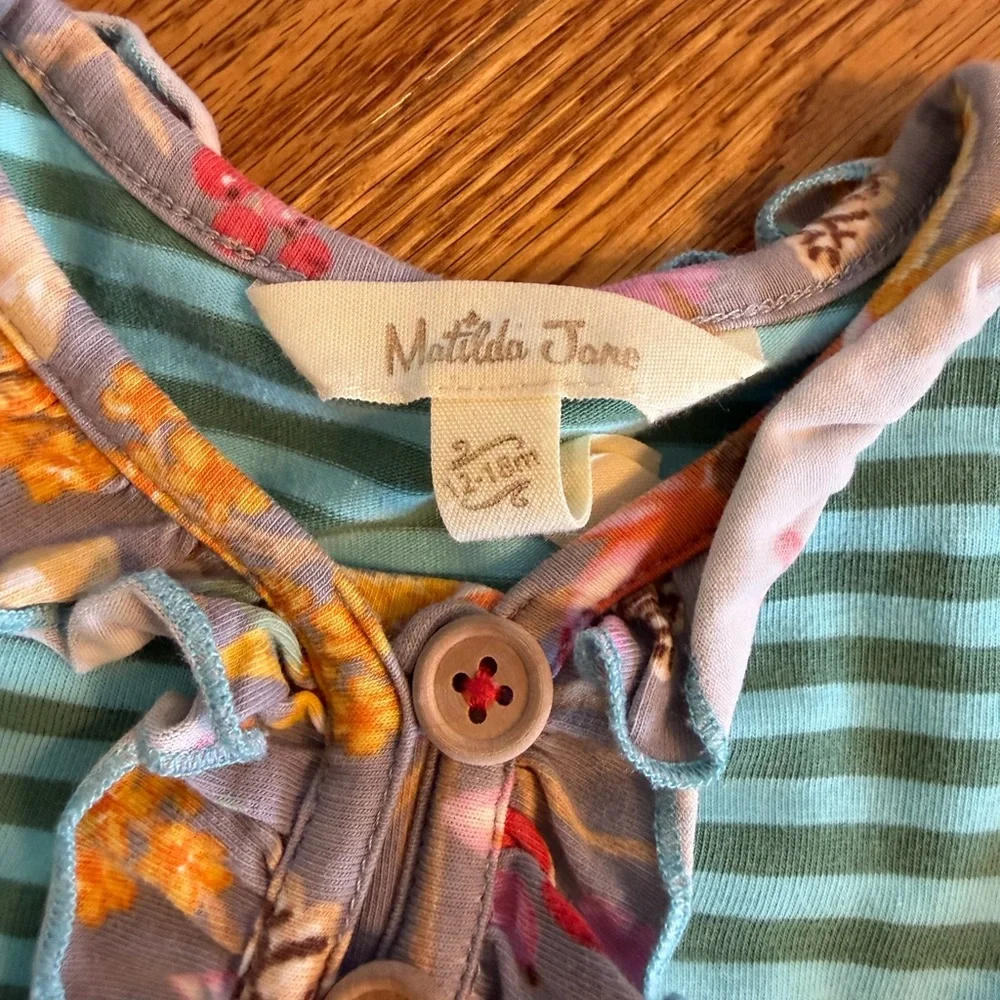 Matilda Jane Multicolor Ruffle Top - Picture 2 of 2